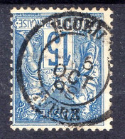 Type Sage  N° 90--15c Bleu-- Cachet  ECUEILLE  --Indre   ...   Daté Du  20  AOUT  91 - Oblitérés