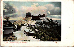 California San Jose Lick Observatory In Winter - San Jose