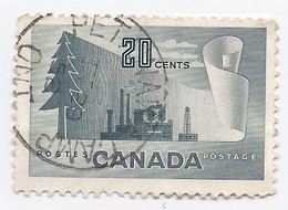 16031) Canada Dated Postmark Cancel Closed Ontario Petawawa Camp - Gebruikt