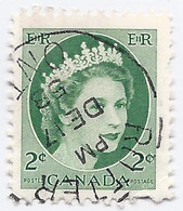 16034) Canada Dated Postmark Cancel Closed Ontario Rutter - Gebruikt