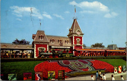 California Anaheim Disneyland Santa Fe And Disneyland Depot 1964 - Anaheim