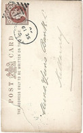 QV Postal Card 1890 With Tralee Duplex To Killarney - Prephilately