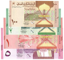 SET Oman 100, 1/2, 1 & 5 Rials 2020 UNC - Oman