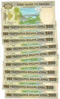 Rwanda 10x 500 Francs 2019 UNC - Ruanda
