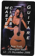 @+ Carte Démonstration MGI : Music - Femme à La Guitare - Musique