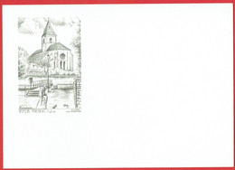 Mirebeau-sur-Bèze - Eglise - Dessin Yves Ducourtioux - Mirebeau