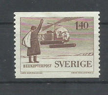 SUECIA   YVERT  AEREO   9     MH  * - Unused Stamps
