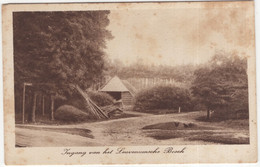 Ingang Van Het Leuvenumsche Bosch - (Gelderland, Nederland/Holland) - (Photogravure-serie - Foto M.C. Termaat, Den Haag) - Ermelo