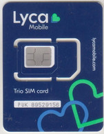 USA - Trio Sim Card, Lyca Mobile GSM Card , Mint - Schede A Pulce