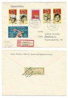 Brief DDR  Einschreiben Dessau 1971 Tauschsendung - Covers & Documents