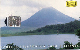 COSTA RICA - CHIP CARD - VOLCAN ARENAL Y EMBALSE ARENAL (12/95) - Costa Rica