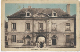 Delcampe - D 71. LOUHANS. HOTEL DE VILLE.  CARTE ECRITE - Louhans