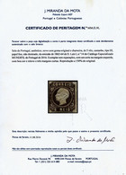 !										■■■■■ds■■ Portugal 1862 AF#14 * King Luiz Imperforated 5 Réis DIE III CERTIFIED (x2601) - Unused Stamps