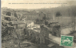 Argenton Chateau Ancienne Porte D Entree Du Chateau De Philippe De Comines - Argenton Chateau