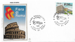 Fdc Filagrano Gold : FIERA DI ROMA (1997);no Viaggiata; Annullo Speciale (AS) - FDC