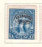 PIA -SALVADOR - 1896-97 : Francobollo Di Servizio - Francobollo Sovrastampato  - (Yv Servizio  40) - El Salvador