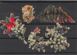 P-23-TON-308 : POCHETTE  FORMAT 11 CM X 15 5 CM. DECOUPIS. FLEURS. MUGUET - Fiori