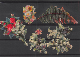 P-23-TON-308 : POCHETTE  FORMAT 11 CM X 15 5 CM. DECOUPIS. FLEURS. MUGUET - Flowers