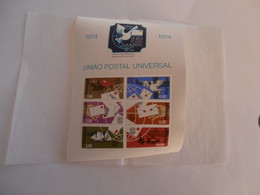 PORTOGALLO UNIAO POSTAL UNIVERSAL 1874 - 1974 - Full Sheets & Multiples