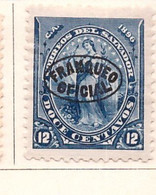 PIA -SALVADOR - 1896-97 : Francobollo Di Servizio - Francobollo Sovrastampato  - (Yv Servizio  45) - El Salvador