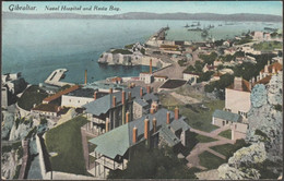 Naval Hospital And Rosia Bay, Gibraltar, C.1910 - Beanland Malin & Co Postcard - Gibraltar