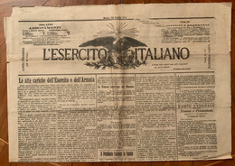 GIORNALE L'ESERCITO ITALIANO Del 23/4/1911 - NOTIZIE MILITARI  E PUBBLICITA' D'EPOCA INTERESSANTE - First Editions