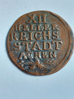 X II  HELLER REICHS STADT ACHEN  1792 - Small Coins & Other Subdivisions
