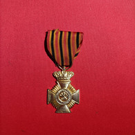 MÉDAILLE MILITAIRE DE 2° CLASSE POUR ANCIENNETÉ / BELGIQUE - Altri & Non Classificati