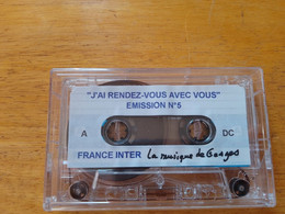 GEORGES BRASSENS RARE CASSETTE FRANCE INTER J AI RENDEZ VOUS AVEC VOUS N°5 LA MUSIQUE DE GEORGES - Audio Tapes