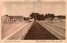 OSTSEEBAD GRÖMITZ - STRANDHALLE UND STRANDQUELLE - CARTOLINA FP SPEDITA NEL 1960 - Groemitz