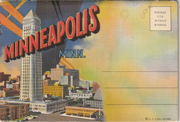 Souvenir Folder Of Minneapolis, Minnesota - Minneapolis