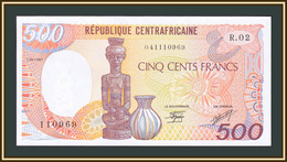 Central African Republic 500 Francs 1987 P-14 (14c) UNC - Central African Republic