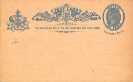 Ac6703 - AUSTRALIA Queensland - POSTAL HISTORY -  STATIONERY  CARD - HG # 5 - Briefe U. Dokumente