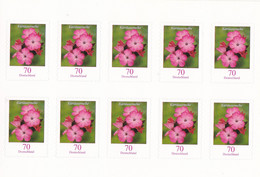 Bund , 2010, FB 8,  MNH **, Blumen Kartäusernelke - 2001-2010