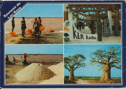 CPM Sénégal, Images Du Lac Rose Et De Ker Kanni, Multivues - Senegal