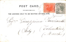 Ac6715 - WESTERN AUSTRALIA  - Postal History - POSTCARD From PERTH To ITALY 1904 - Lettres & Documents