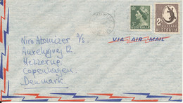 Australia Air Mail Cover Sent To Denmark 1959 - Briefe U. Dokumente
