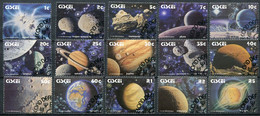 Ciskei Mi# 192-206 FDC-gestempelt/CTO - Space, Solar System - Ciskei