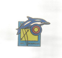 PINS PIN'S SPORT 1814 TIR A L'ARC BOURGOIN DAUPHIN - Tiro Al Arco