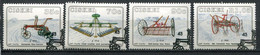 Ciskei Mi# 219-22 FDC-gestempelt/CTO - Farming Machines - Ciskei