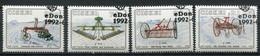 Ciskei Mi# 219-22 FDC-gestempelt/CTO - Farming Machines - Ciskei