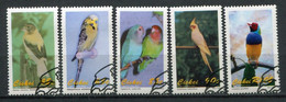 Ciskei Mi# 233-7 FDC-gestempelt/CTO - Fauna Cage Birds - Ciskei