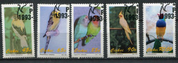 Ciskei Mi# 233-7 FDC-gestempelt/CTO - Fauna Cage Birds - Ciskei