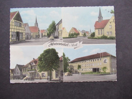 BRD 1963 Mehrbild AK Harsewinkel In Westfalen Verlag Christof Andrees, Harsewinkel Postleitzahl 4834 - Harsewinkel