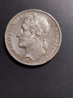 LEOPOLD PREMIER 5 FRANCS 1849 - 5 Frank