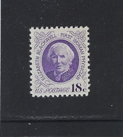 USA/United States 1974: Elizabeth Blackwell **/MNH  Mi.-Nr. 1131 - Unused Stamps