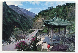 AK 112110 TAIWAN - Tsu-mu Bridge And Orchis Pavilion - Taroko - Taiwán