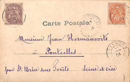 Ac6585 - ALEXANDRIE Egypt - Postal History -  POSTCARD To FRANCE  1904 - Briefe U. Dokumente