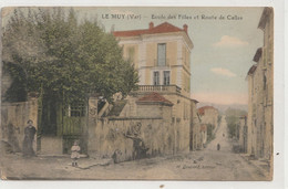 Carte Postale CPA Le Muy (83) école Des Filles - Le Muy