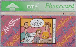 UK, BTA-078, Radio Times (2) - Sport, Sport Or Sport ?.   CN : 468G - BT Algemene Uitgaven